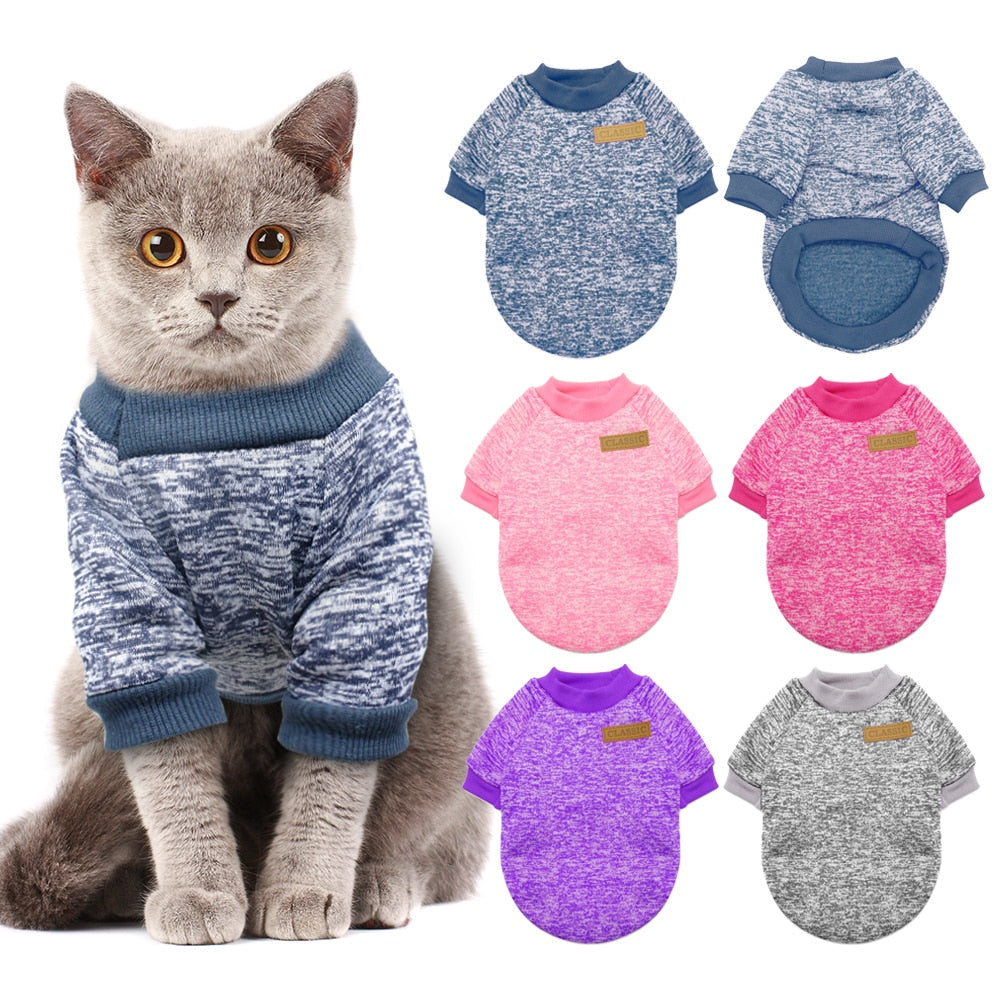 Warm Dog Cat Clothes Autumn Winter