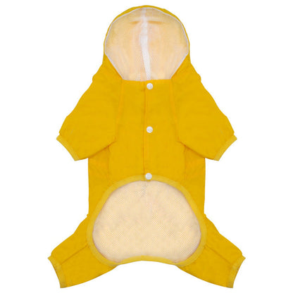 Camouflage Dog Raincoat Clothes